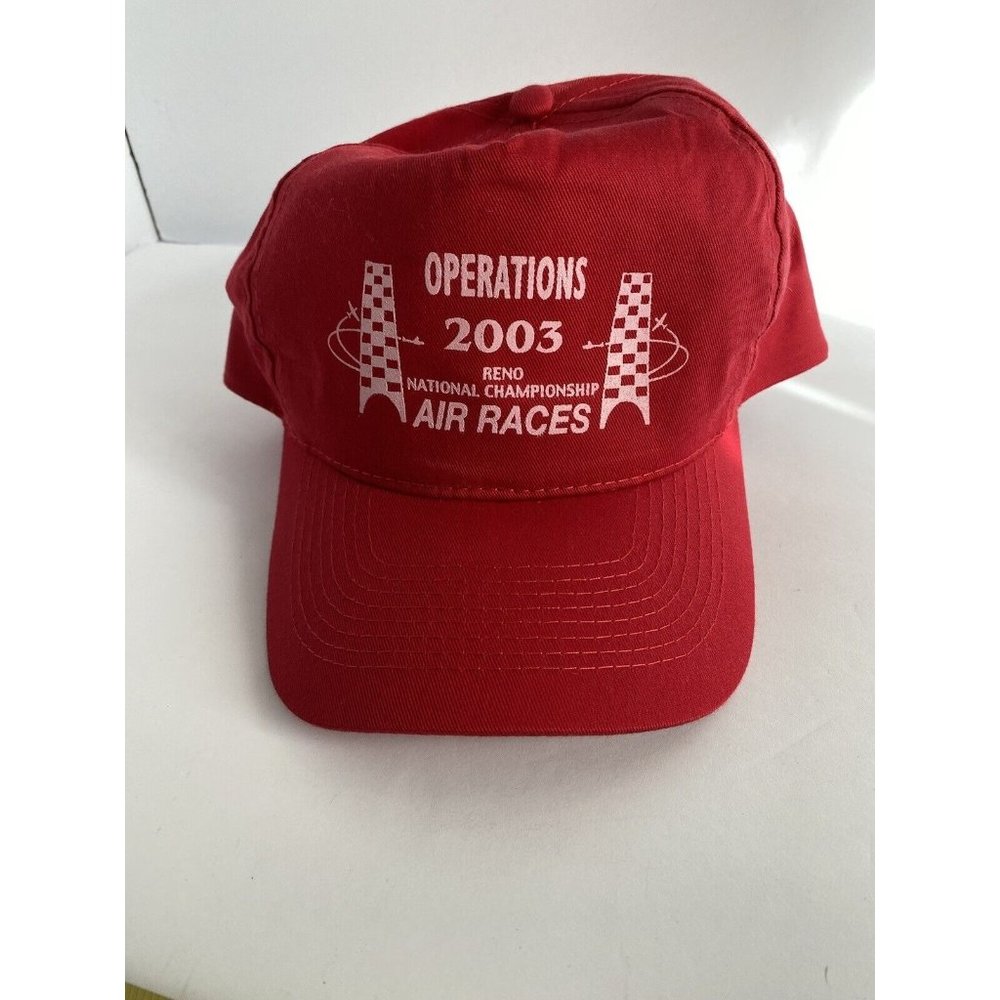 Reno National Championship Air Races‎ 2003 Official Operations Red Hat Vintage